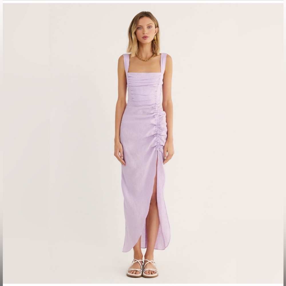 Rumer Estelle Square Neck Maxi Dress